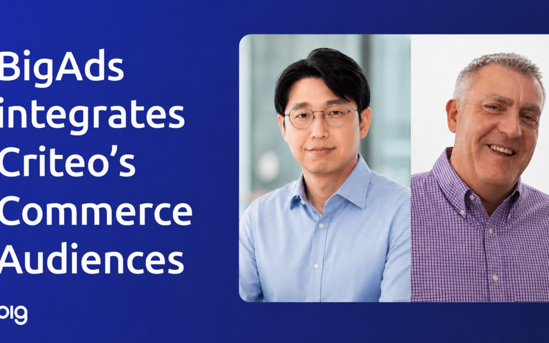 BigAds integrates Criteo’s Commerce Audiences into Agentic Planner, helping brands activate high-intent shoppers in minutes